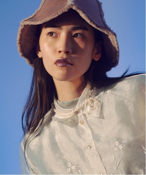 Casselini（キャセリーニ）の「Casselini(キャセリーニ)淡水パールリボンネックレス（ネックレス・レディース・ゴールド/シルバー・FREE）」の12枚目の写真