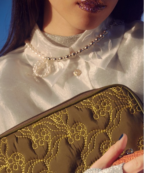 Casselini（キャセリーニ）の「Casselini(キャセリーニ)淡水パールリボンネックレス（ネックレス・レディース・ゴールド/シルバー・FREE）」の17枚目の写真