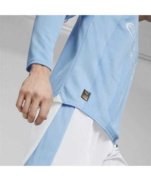 PUMA(プーマ)の「PUMA プーマ メンズ マンチェスター シティFC 2023-24 ホーム レプリカ ユニフォーム 長袖(Tシャツ/カットソー・メンズ・ブルー・LARGE/MEDIUM/X-SMALL/SMALL/X-LARGE)」の15枚目の写真