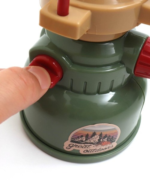 BAYFLOW（ベイフロー）の「[キャンプごっこが楽しめる！]テント付きFOキャンプセット（KIDS)（おもちゃ・キッズ・オリーブ・FREE）」の2枚目の写真