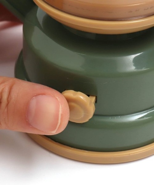 BAYFLOW（ベイフロー）の「[キャンプごっこが楽しめる！]テント付きFOキャンプセット（KIDS)（おもちゃ・キッズ・オリーブ・FREE）」の4枚目の写真