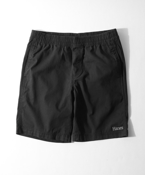 HANES(ヘインズ)の「【Hanes】リラックス ワイド ロゴ 刺繍 ハーフパンツ 【ユニセックス】(チノパンツ・メンズ・ネイビー/ベージュ/ブラック/カーキ・MEDIUM/LARGE/X-LARGE)」の21枚目の写真