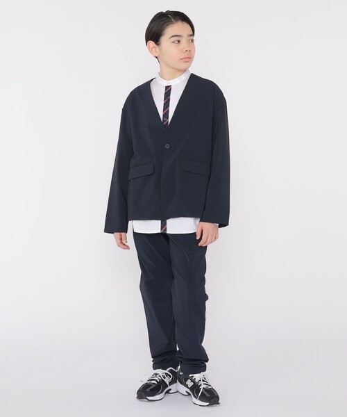 SHIPS（シップス）の「SHIPS KIDS:145～160cm / オックスフォード バンドカラー シャツ（シャツ/ブラウス・キッズ・オフホワイト/アイボリー・S/145/M/160）」の8枚目の写真