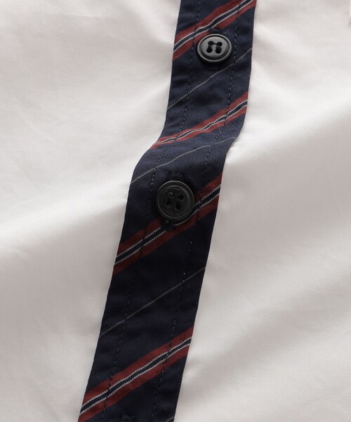 SHIPS（シップス）の「SHIPS KIDS:145～160cm / オックスフォード バンドカラー シャツ（シャツ/ブラウス・キッズ・オフホワイト/アイボリー・S/145/M/160）」の16枚目の写真