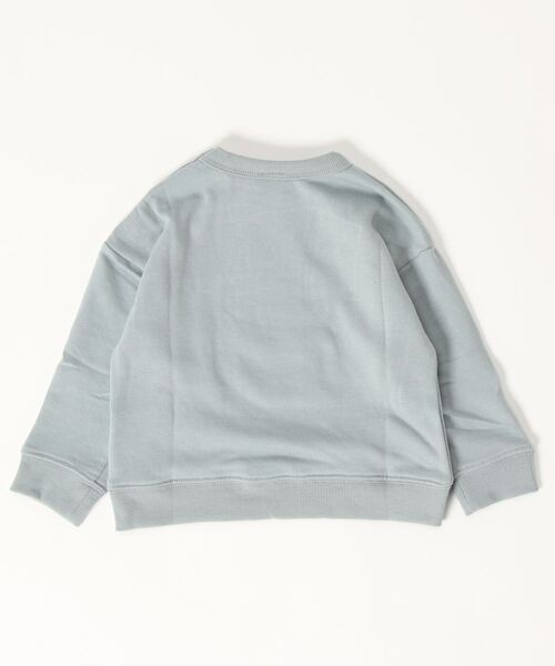 DILASH（ディラッシュ）の「ブルドッグトレーナー（スウェット・キッズ・ブルー/キナリ・100/120/110/130/90/140/80）」の3枚目の写真