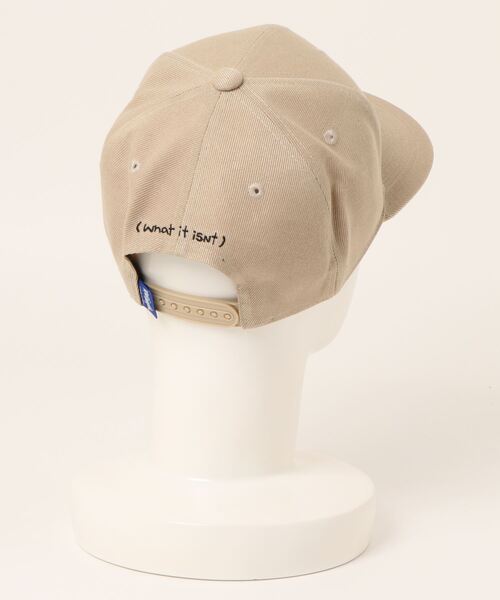 Mark Gonzales（マーク・ゴンザレス）の「【（What it isNt）ART BY MARKGONZALES / (ワットイットイズント) アートバイ マークゴンザレス 】 刺繍 フラット キャップ / BB CAP（キャップ・メンズ・ベージュ系1/ベージュ系2/グレー系1/ブラック系1/ブラック系2/オレンジ系2/その他2/その他1・FREE）」の16枚目の写真