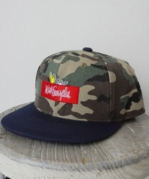 【（What it isNt）ART BY MARKGONZALES / (ワットイットイズント) アートバイ マークゴンザレス 】 刺繍 フラット キャップ / BB CAP