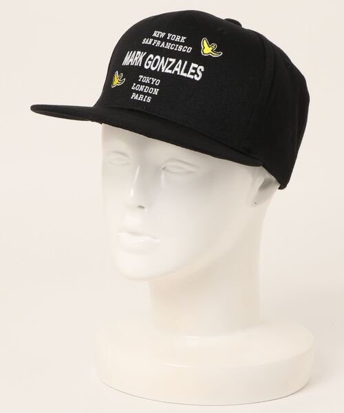 Mark Gonzales（マーク・ゴンザレス）の「【（What it isNt）ART BY MARKGONZALES / (ワットイットイズント) アートバイ マークゴンザレス 】 刺繍 フラット キャップ / BB CAP（キャップ・メンズ・ベージュ系1/ベージュ系2/グレー系1/ブラック系1/ブラック系2/オレンジ系2/その他2/その他1・FREE）」の17枚目の写真