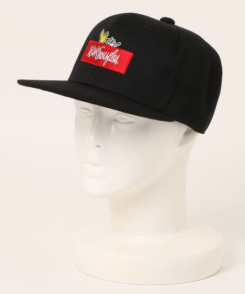 Mark Gonzales（マーク・ゴンザレス）の「【（What it isNt）ART BY MARKGONZALES / (ワットイットイズント) アートバイ マークゴンザレス 】 刺繍 フラット キャップ / BB CAP（キャップ・メンズ・ベージュ系1/ベージュ系2/グレー系1/ブラック系1/ブラック系2/オレンジ系2/その他2/その他1・FREE）」の18枚目の写真