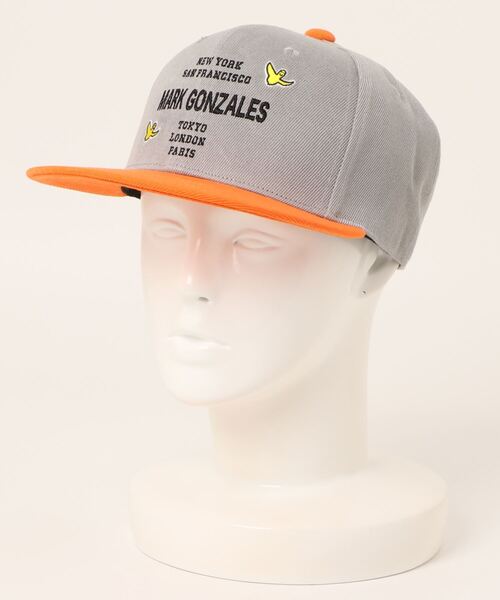 Mark Gonzales（マーク・ゴンザレス）の「【（What it isNt）ART BY MARKGONZALES / (ワットイットイズント) アートバイ マークゴンザレス 】 刺繍 フラット キャップ / BB CAP（キャップ・メンズ・ベージュ系1/ベージュ系2/グレー系1/ブラック系1/ブラック系2/オレンジ系2/その他2/その他1・FREE）」の19枚目の写真