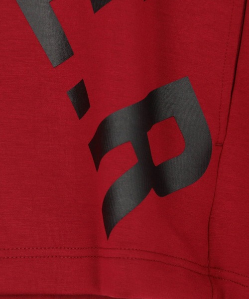 HIDEAWAYS NICOLE（ハイダウェイニコル）の「【WEB限定商品】ダンボールロゴプルオーバーパーカー（パーカー・メンズ・レッド/チェック/モカ/オフホワイト/ブラック・MEDIUM/LARGE/X-LARGE）」の12枚目の写真