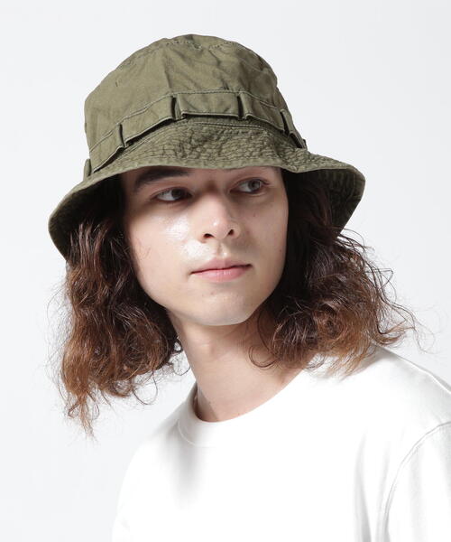 AVIREX(アヴィレックス)の「《直営店限定》JUNGLE HAT / ジャングル ハット / AVIREX / アヴィレックス(ハット・メンズ・その他2/オリーブ系/ブラック・F)」の5枚目の写真