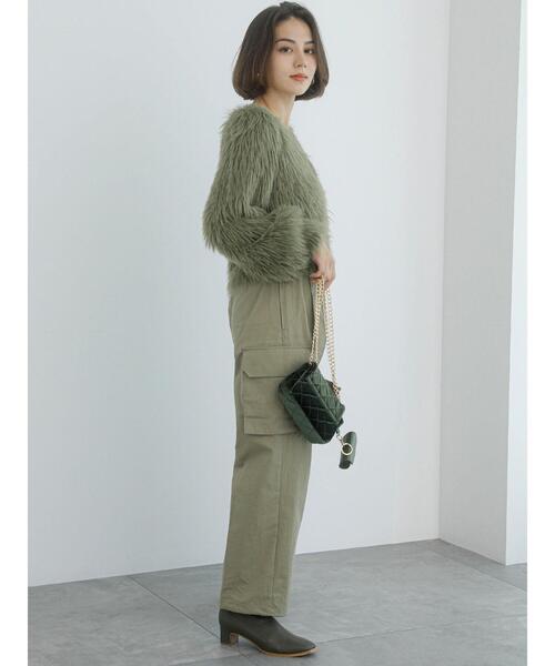 Te chichi（テチチ）の「【Atelier Militaire】ドロストカーゴパンツ（カーゴパンツ・レディース・カーキ・F）」の12枚目の写真