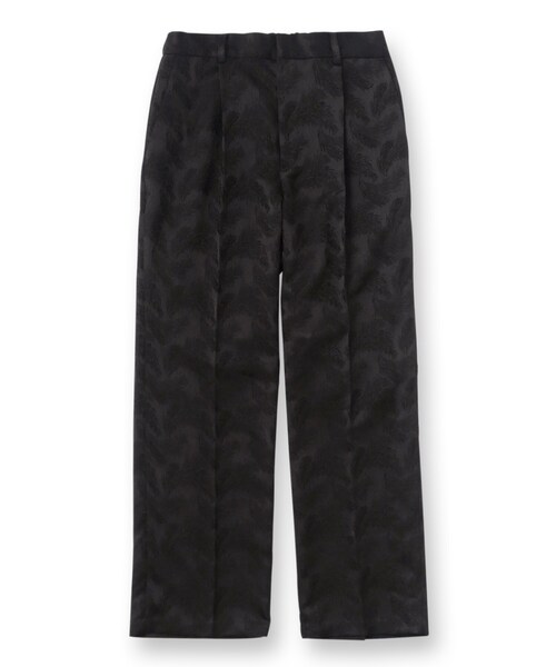 tk.TAKEO KIKUCHI（ティーケータケオキクチ）の「◆M&JQ ワイドストレートパンツ（その他パンツ・メンズ・ダークグリーン/ブラック系/ブラック・01/02/03）」の4枚目の写真