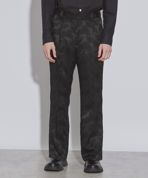tk.TAKEO KIKUCHI（ティーケータケオキクチ）の「◆M&JQ ワイドストレートパンツ（その他パンツ・メンズ・ダークグリーン/ブラック系/ブラック・01/02/03）」の5枚目の写真