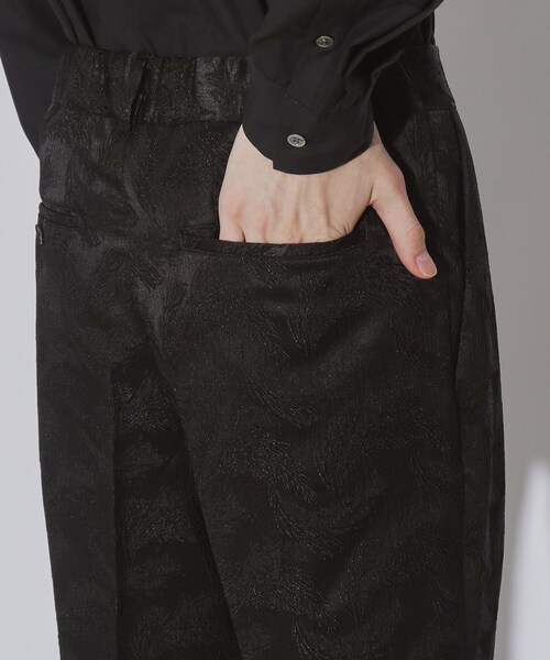 tk.TAKEO KIKUCHI（ティーケータケオキクチ）の「◆M&JQ ワイドストレートパンツ（その他パンツ・メンズ・ダークグリーン/ブラック系/ブラック・01/02/03）」の11枚目の写真