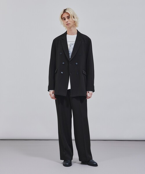 tk.TAKEO KIKUCHI（ティーケータケオキクチ）の「◆M&JQ ワイドストレートパンツ（その他パンツ・メンズ・ダークグリーン/ブラック系/ブラック・01/02/03）」の17枚目の写真