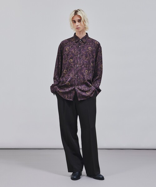 tk.TAKEO KIKUCHI（ティーケータケオキクチ）の「◆M&JQ ワイドストレートパンツ（その他パンツ・メンズ・ダークグリーン/ブラック系/ブラック・01/02/03）」の18枚目の写真