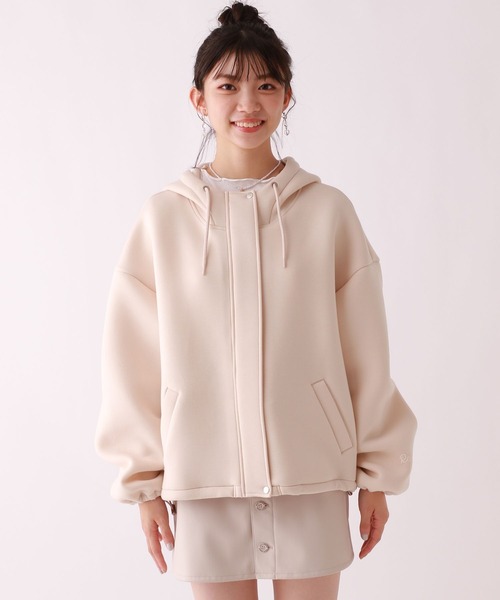 repipi armario(レピピ アルマリオ)の「【WEB限定XLサイズあり】ダンボールマウンテンパーカー(マウンテンパーカー・キッズ・ナチュラル/モカ/ブラック・SMALL/MEDIUM/LARGE/X-LARGE)」の7枚目の写真
