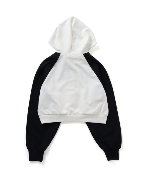 algy(アルジー)の「ラグランスリーブパーカー(パーカー・キッズ・ブラック/サックスブルー/オフホワイト・SMALL/XX-SMALL/X-SMALL/MEDIUM)」の12枚目の写真