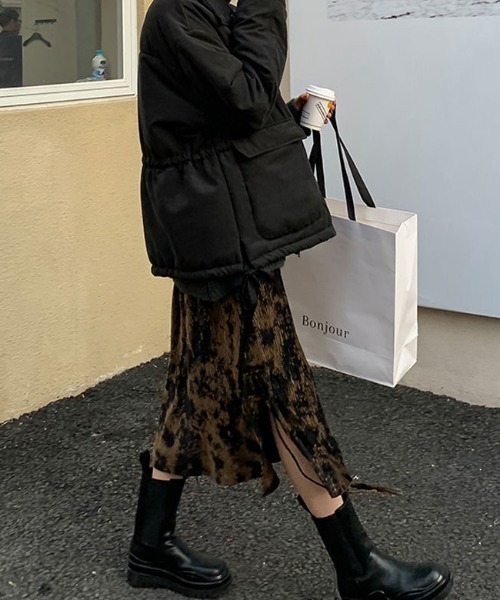 Sibra（シブラ）の「タイダイ柄スカート（スカート・レディース・ブラウン・M）」の16枚目の写真