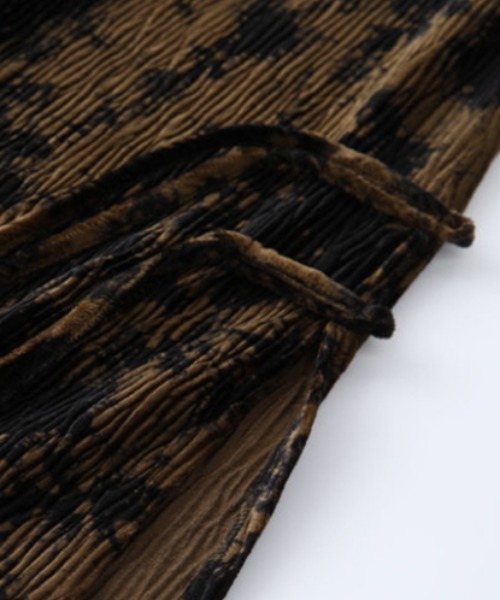 Sibra（シブラ）の「タイダイ柄スカート（スカート・レディース・ブラウン・M）」の20枚目の写真