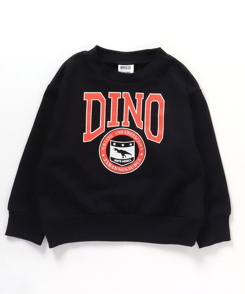 BREEZE(ブリーズ)の「【WEB限定】モチーフトレーナー(スウェット・キッズ・ブラック/キャメル/ダークブルー/グレー/ラベンダー/オレンジ/オフホワイト/ピンク/ライム/サックスブルー/イエロー・90/100/110/120/130/140/150)」の3枚目の写真