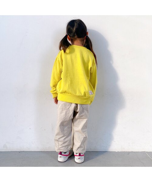 BREEZE(ブリーズ)の「【WEB限定】モチーフトレーナー(スウェット・キッズ・ブラック/キャメル/ダークブルー/グレー/ラベンダー/オレンジ/オフホワイト/ピンク/ライム/サックスブルー/イエロー・90/100/110/120/130/140/150)」の20枚目の写真