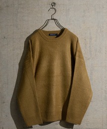 JOHN'S CLOSET | 【50】ダブルジャガード モヘアライク マルチパターン オーバーサイズ ニット(ニット/セーター)