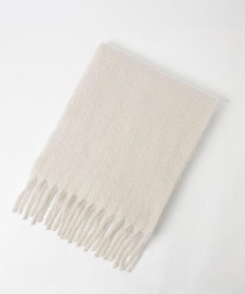 coen（コーエン）の「帯電防止機能付きボリュームストール（ストール/ショール・レディース・ベージュ/グレー/オフホワイト/イエロー・FREE）」の9枚目の写真