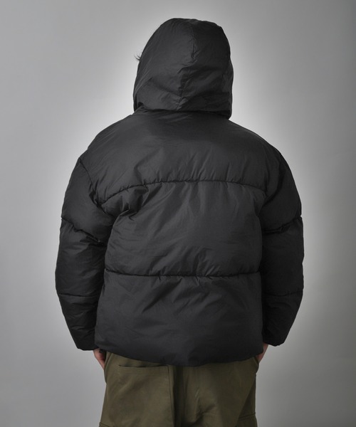 ZIP FIVE（ジップファイブ）の「【ZIP FIVE】 防水 防風 中綿 ファイバーダウン ジャケット / アウター/ フーディー（ダウンジャケット/コート・レディース・カーキ/ブラック/クリーム/ホワイト・X-LARGE/SMALL/LARGE/MEDIUM）」の9枚目の写真