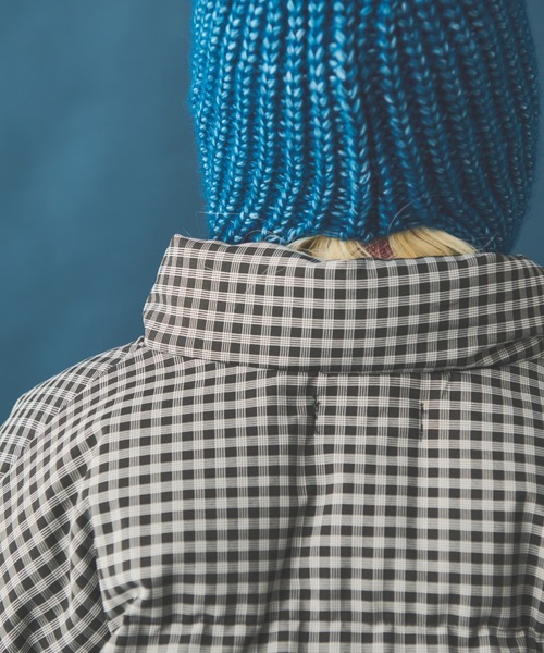 MERLOT（メルロー）の「チェックダウンジャケット（ダウンジャケット/コート・レディース・イエロー/ブラック・FREE）」の17枚目の写真