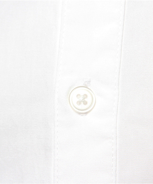 WEGO（ウィゴー）の「WEGO/バンドカラーシャツ（シャツ/ブラウス・メンズ・ネイビー/ブルー系その他/ホワイト系その他/ホワイト・LARGE/MEDIUM）」の7枚目の写真