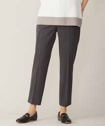 【洗える】2way thermoサキソニー テーパード パンツ