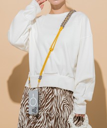 VICKY（ビッキー）の「【あったか素材】ウールMIXカットトップス《手洗い可能》（スウェット）」