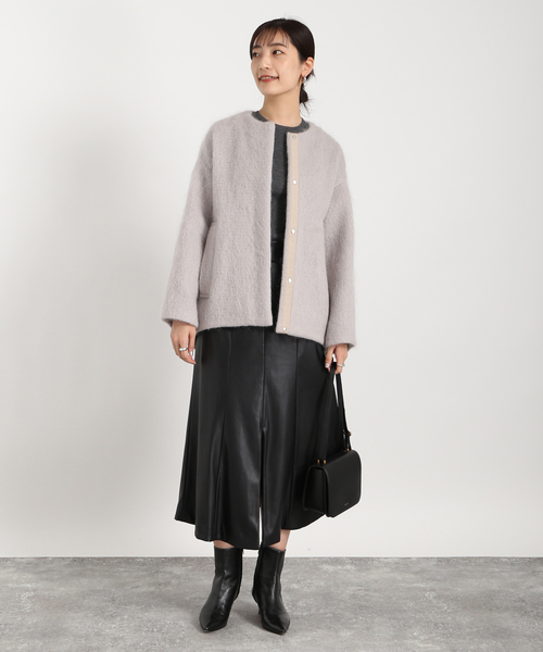 VERMEIL pariena ムートンショートコート★イエナ VERMEIL pariena ムートンショートコート☆イエナ ムートン ショート