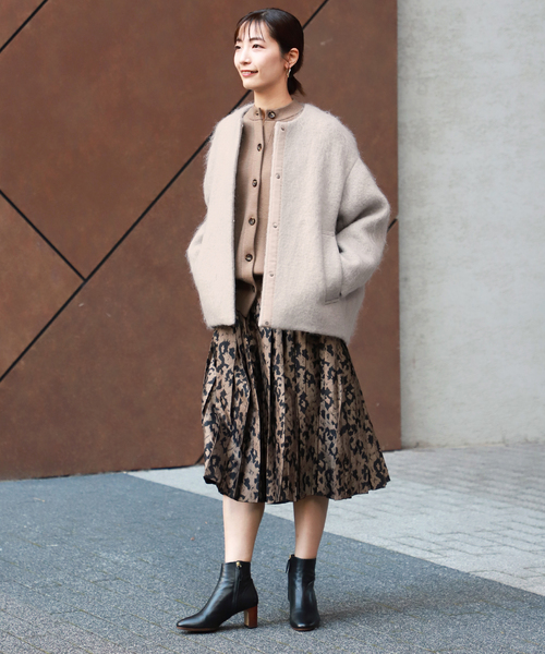 VERMEIL par iena（ヴェルメイユパーイエナ）の「シャギークルーネック