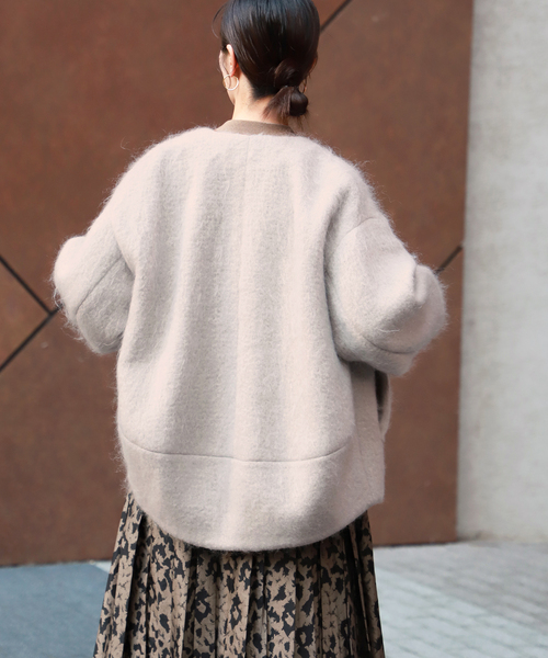 VERMEIL par iena（ヴェルメイユパーイエナ）の「シャギークルーネック