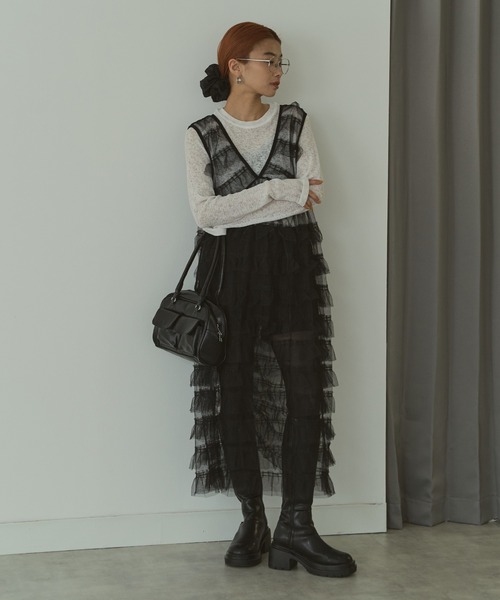 polaura クロスチュールビスチェ ⭐︎タグ付き新品⭐︎正規品⭐︎ポローラ クロスチュール
