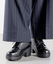 LibertyDoll/大きいサイズ　軽量厚底　7.5cmハイソールレースアップシューズ(3021M/3059M/3060M)