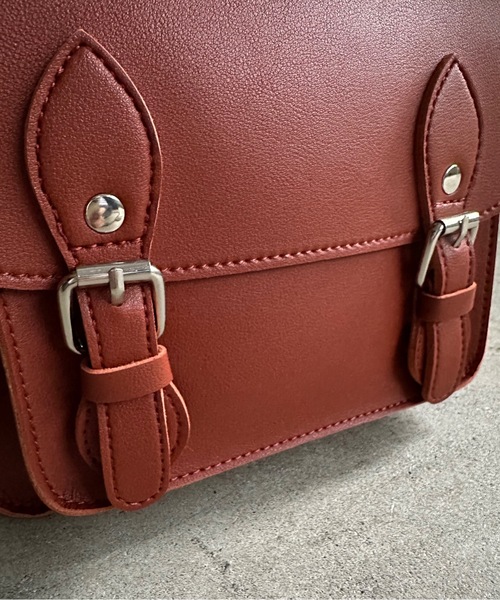 favori（ファヴォリ）の「EM:favori サッチェルショルダー（ショルダーバッグ・レディース・ブラウン/ブラック・FREE）」の10枚目の写真