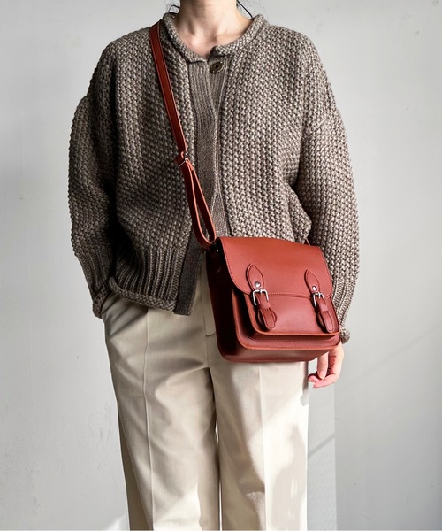 favori（ファヴォリ）の「EM:favori サッチェルショルダー（ショルダーバッグ・レディース・ブラウン/ブラック・FREE）」の20枚目の写真