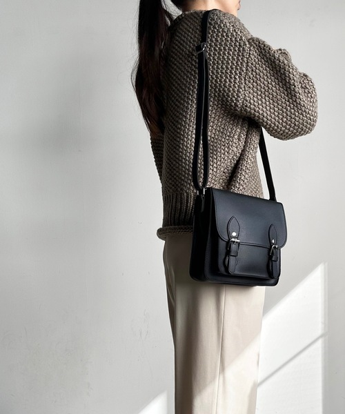 favori（ファヴォリ）の「EM:favori サッチェルショルダー（ショルダーバッグ・レディース・ブラウン/ブラック・FREE）」の17枚目の写真