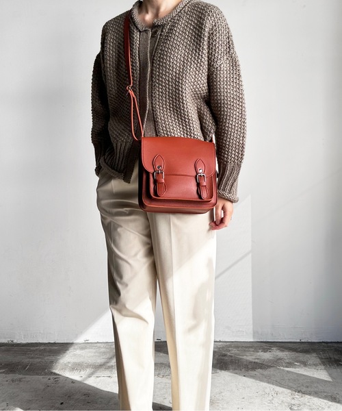 favori（ファヴォリ）の「EM:favori サッチェルショルダー（ショルダーバッグ・レディース・ブラウン/ブラック・FREE）」の19枚目の写真