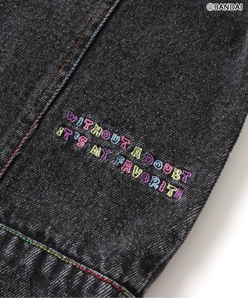 algy（アルジー）の「【たまごっち】DENIMジャケット（デニムジャケット・キッズ・サックスブルー/ブラック・130/90/140/160/120/150/110/100）」の19枚目の写真