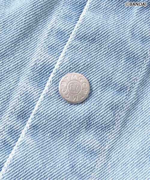 algy（アルジー）の「【たまごっち】DENIMジャケット（デニムジャケット・キッズ・サックスブルー/ブラック・130/90/140/160/120/150/110/100）」の10枚目の写真