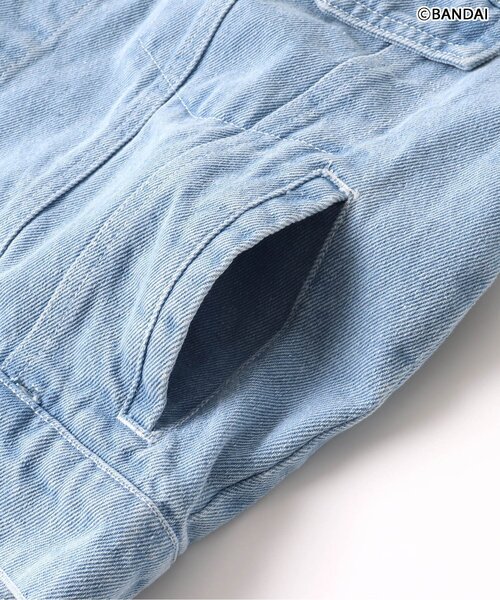 algy（アルジー）の「【たまごっち】DENIMジャケット（デニムジャケット・キッズ・サックスブルー/ブラック・130/90/140/160/120/150/110/100）」の12枚目の写真