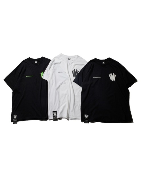 VIRGOwearworks（ヴァルゴウェアワークス）の「Parallel S/S（Tシャツ/カットソー・メンズ・ブラック×グリーン/ブラック×ホワイト/ホワイト×ブラック・MEDIUM/LARGE/XX-LARGE/X-LARGE）」の4枚目の写真