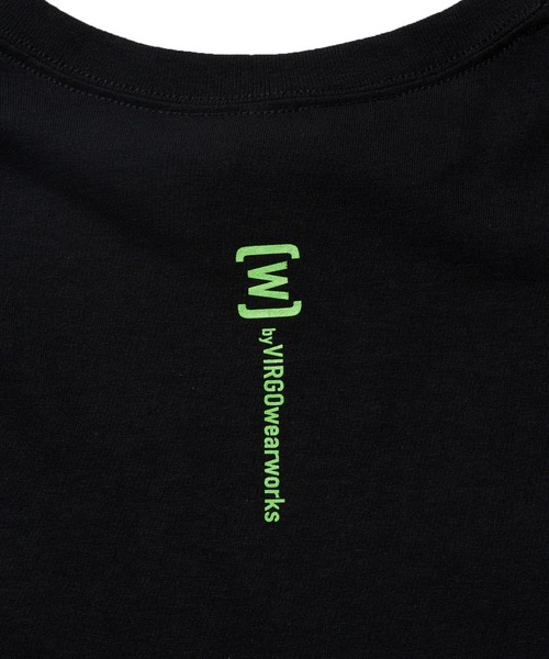 VIRGOwearworks（ヴァルゴウェアワークス）の「Parallel S/S（Tシャツ/カットソー・メンズ・ブラック×グリーン/ブラック×ホワイト/ホワイト×ブラック・MEDIUM/LARGE/XX-LARGE/X-LARGE）」の15枚目の写真
