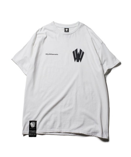 VIRGOwearworks（ヴァルゴウェアワークス）の「Parallel S/S（Tシャツ/カットソー・メンズ・ブラック×グリーン/ブラック×ホワイト/ホワイト×ブラック・MEDIUM/LARGE/XX-LARGE/X-LARGE）」の8枚目の写真